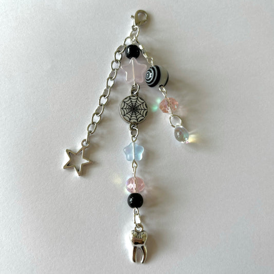coraline’s web keychain