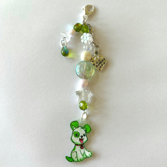 reserved listing - pupcake keychain