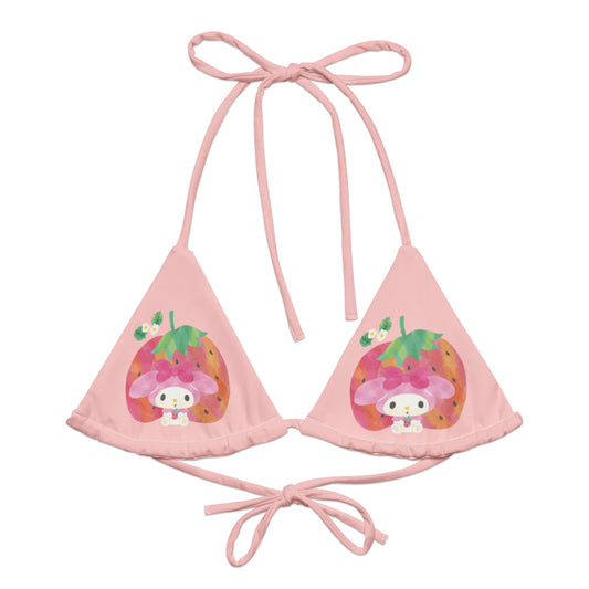 my melody sweetness bikini top