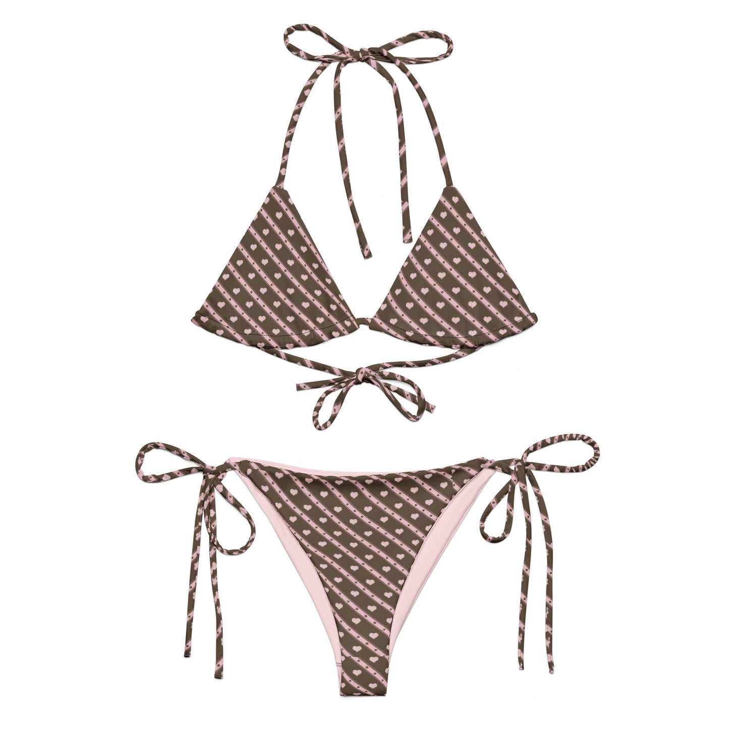 strawberry chocolate premium bikini bottoms