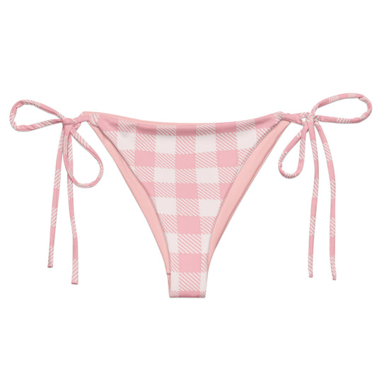 pink coquette bikini bottom