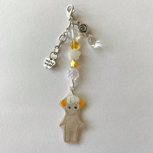 sonny angel sheep keychain