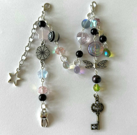 coraline mystical keychain set