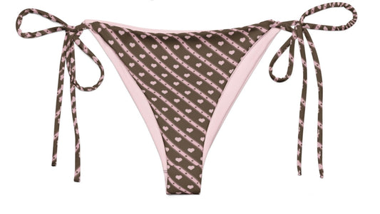 strawberry chocolate premium bikini bottoms