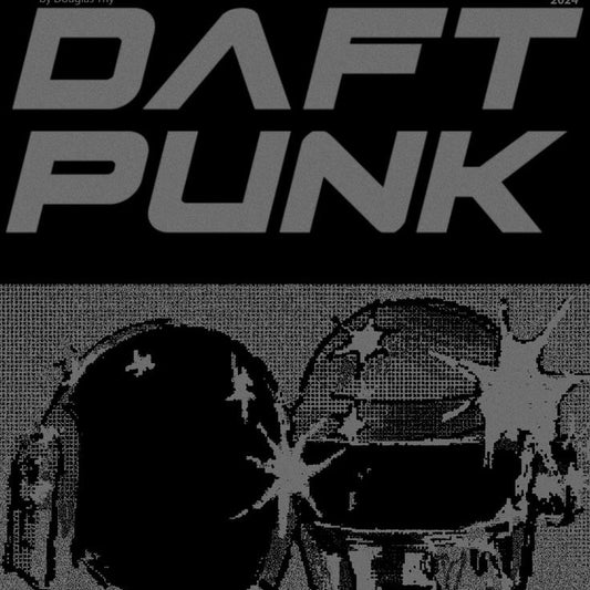 custom complex daft punk necklace