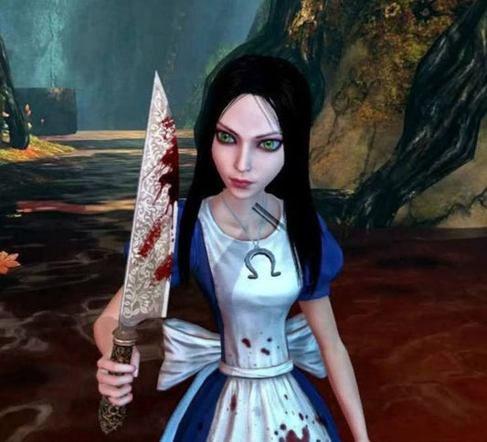 custom complex alice in madness necklace