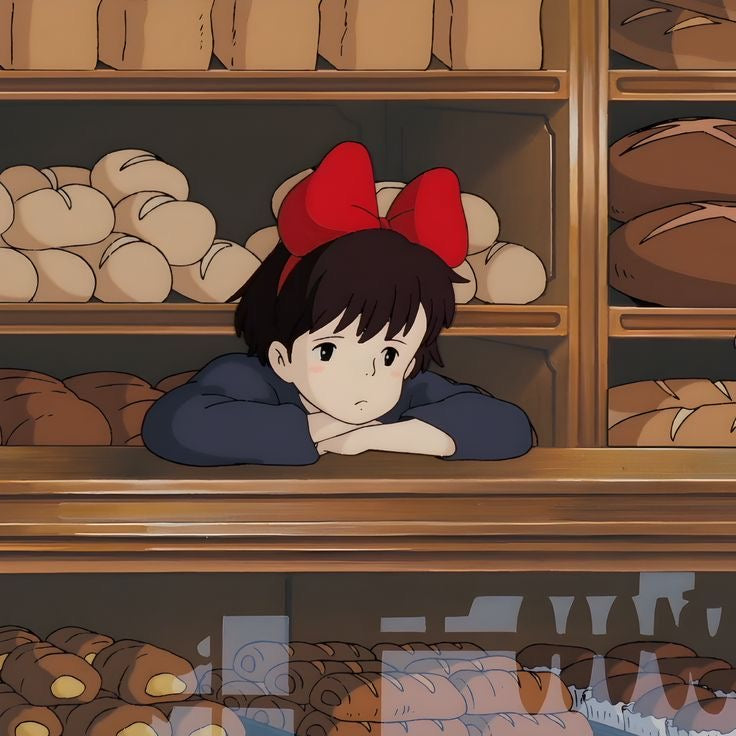 custom kikis delivery service keychain + phonecharm set