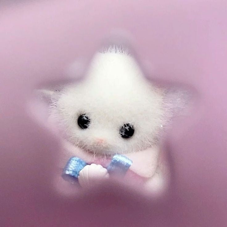 custom keychain + phonecharm set (purples)