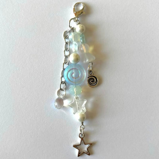 angel kitty keychain