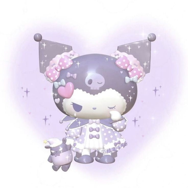 custom kuromi necklace