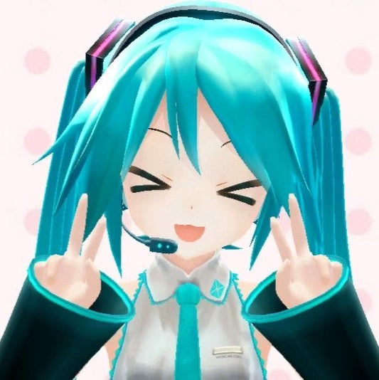 custom miku complex necklace