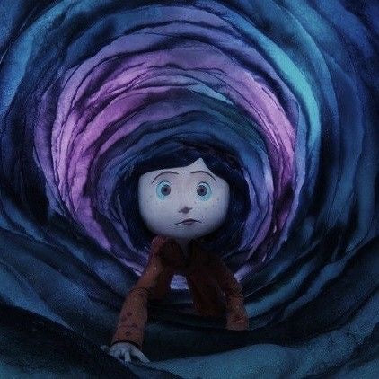 custom coraline keychain