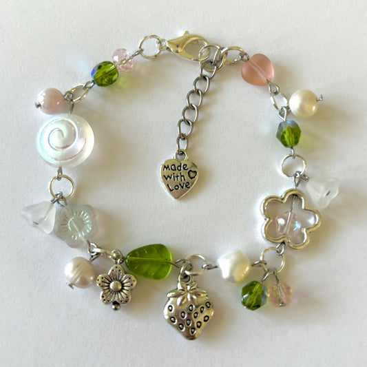 fairy strawberry bracelet