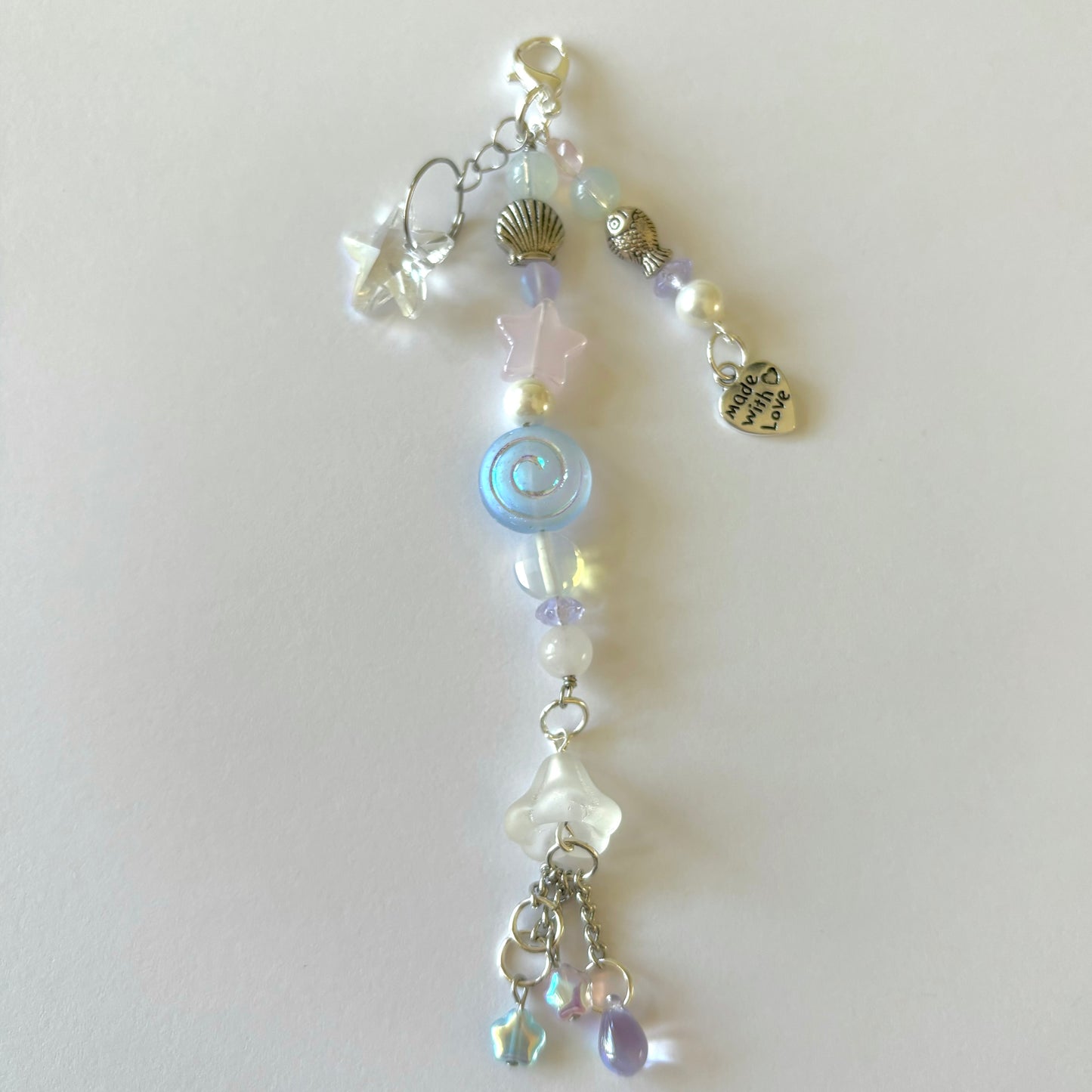 jellyfish keychain