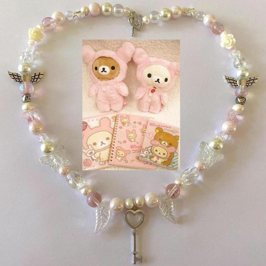 rilakkuma necklace