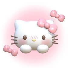 custom hello kitty keychain + phonecharm set