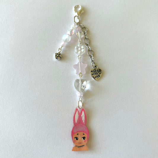 sonny angel bunny keychain