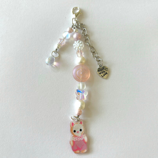 calico critters kitty keychain