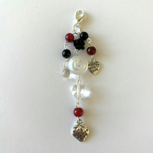 nana strawberry keychain