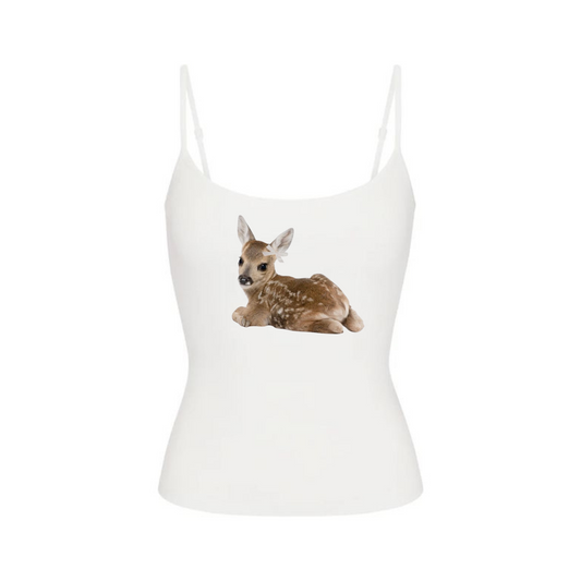 deer handmade tank top