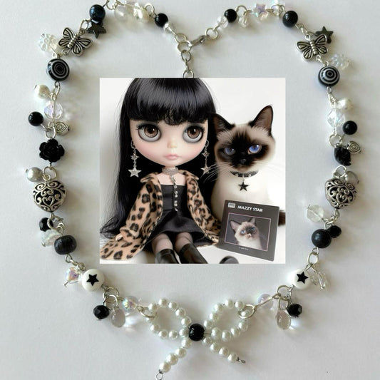 midnight star blythe doll complex necklace