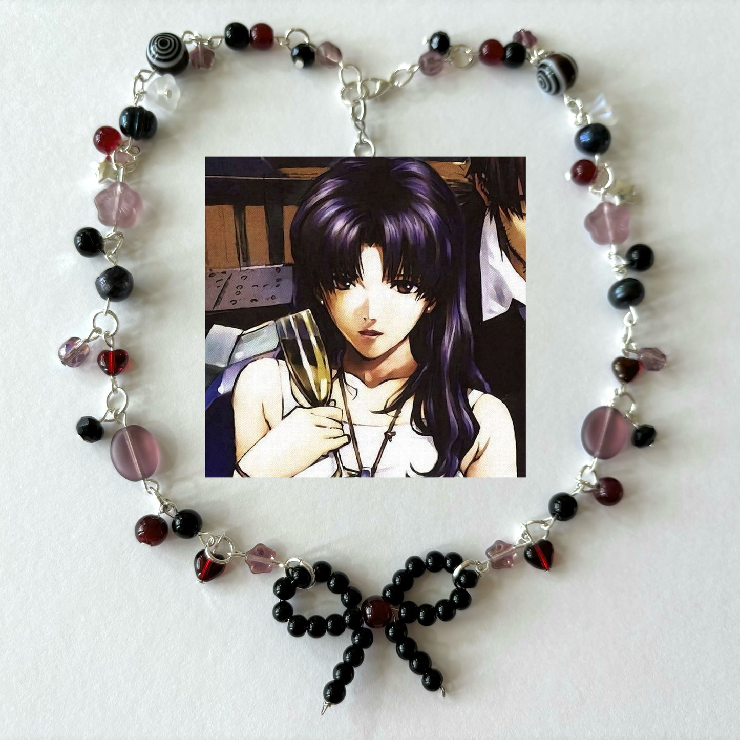misato neon evangelion complex necklace