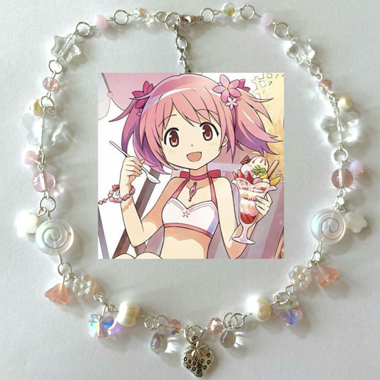 madoka set (bracelet + necklace)
