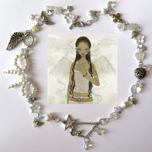 angel’s blessing complex necklace