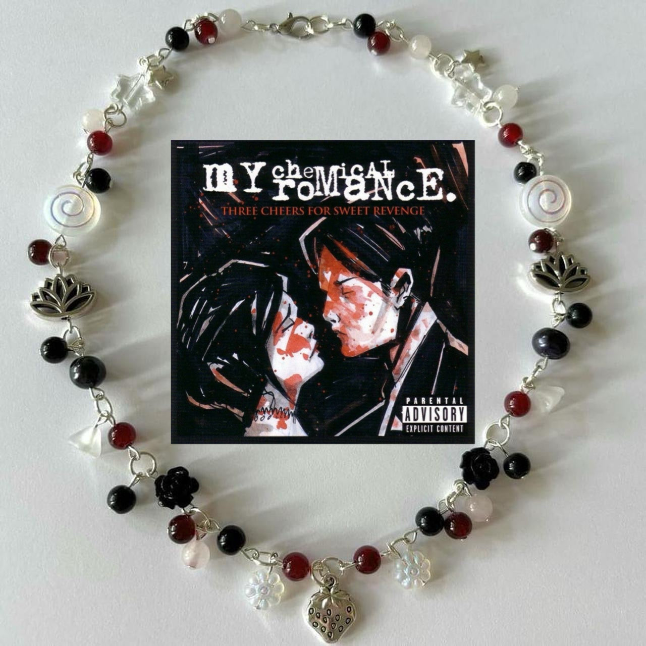 my chemical romance complex necklace