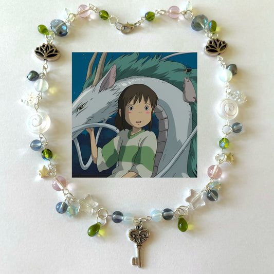 spirited away dragon complex necklace