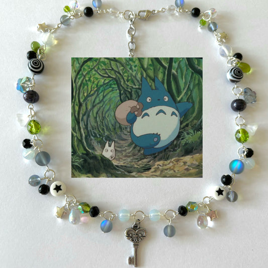 totoro forest complex necklace