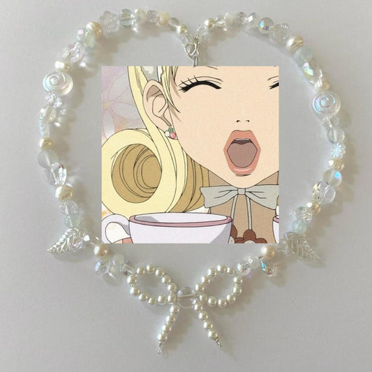 misato ribbon necklace