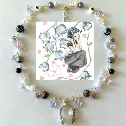 flower fairy necklace