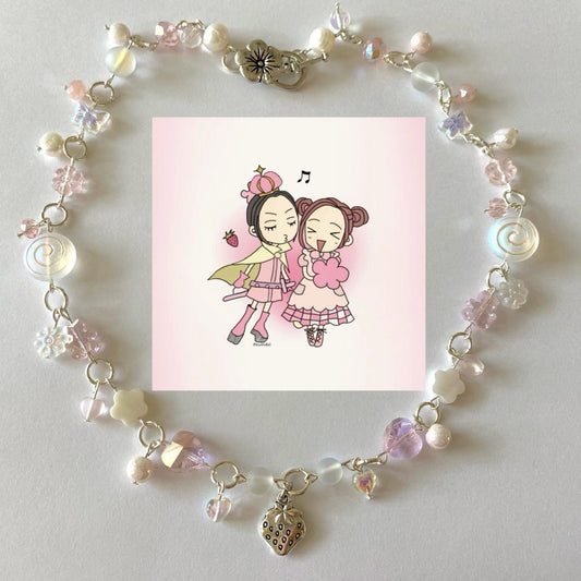 nana & hachi bff complex necklace