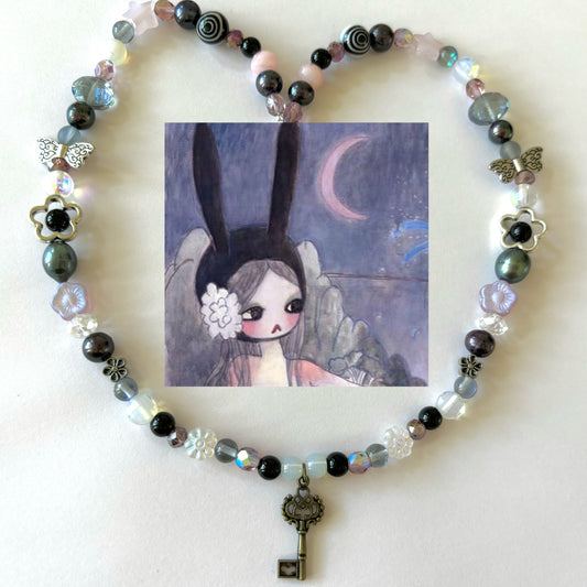 aya takano bunny necklace