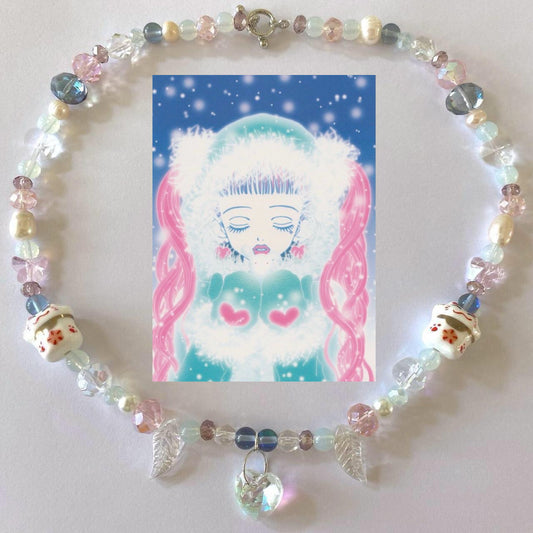 snow angel miwako necklace